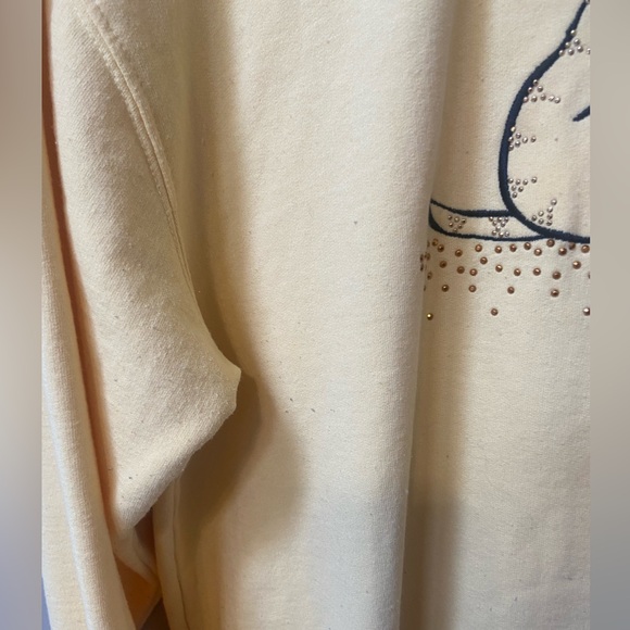 Vintage yellow cat sweatshirt - Picture 2 of 5